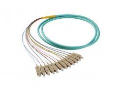Fiber Optical Pigtail 12 fiber SC/UPC MM